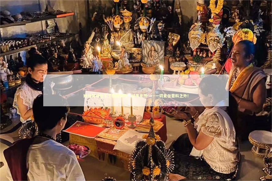 她给男朋友下了泰国情降，结果竟然……一切竟在意料之外！