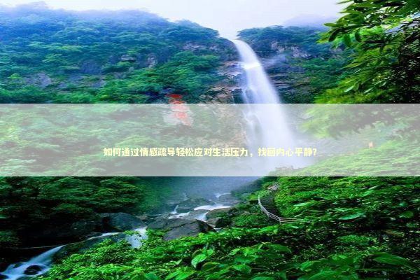 如何通过情感疏导轻松应对生活压力，找回内心平静？