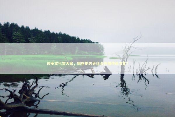 传承文化靠大家，哪些地方更适合传播传统文化？